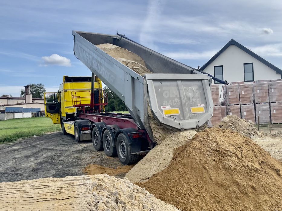 Piasek kliniec tłuczeń dolomit żwir grys przekrusz wywóz gliny gruzu