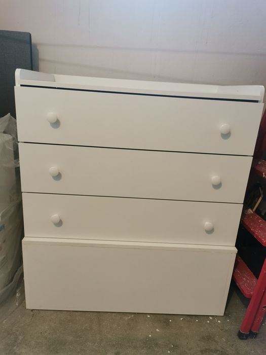 Komoda z szufladami przewijak