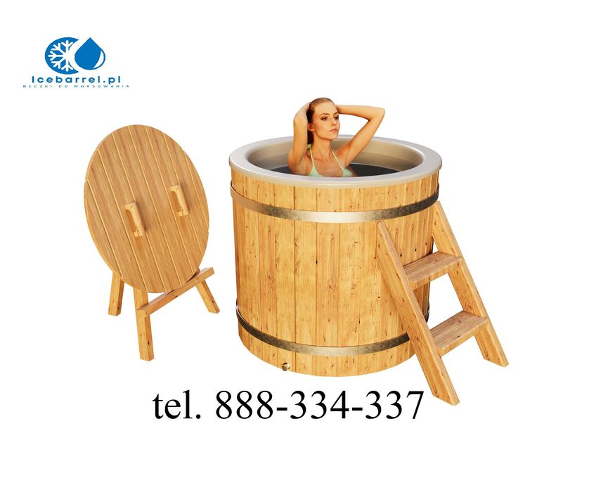 Beczka do Morsowania, wkład do schładzania, producent, balia po saunie