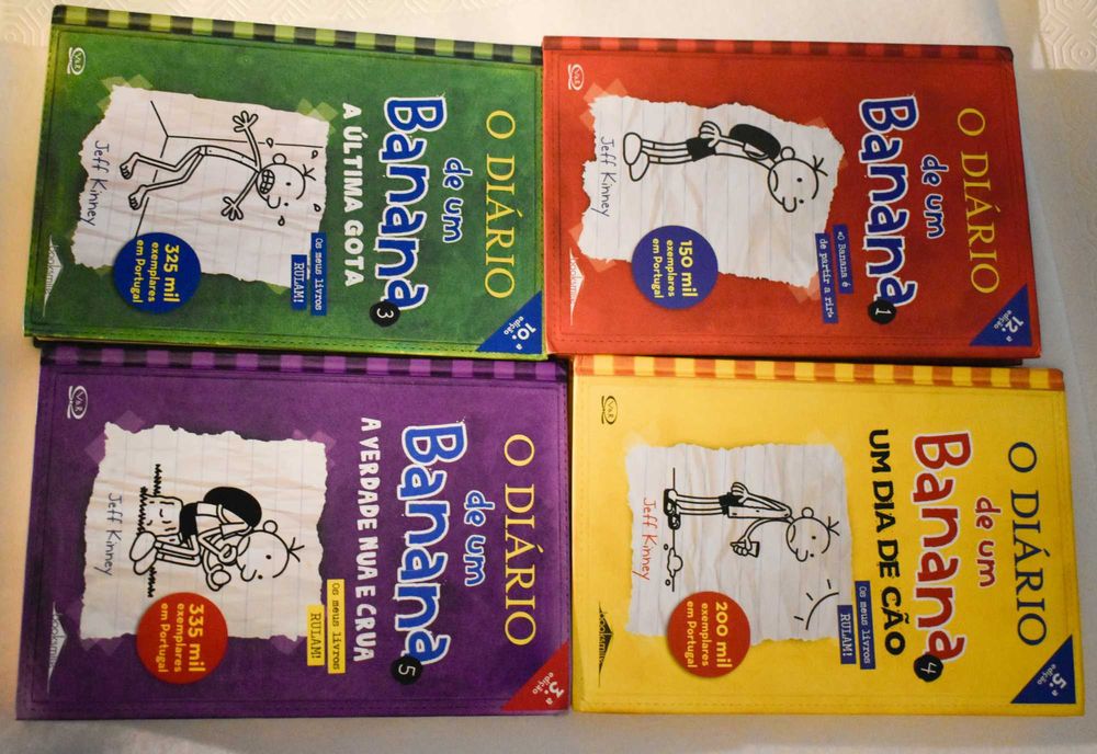 Diário de um Banana 1, 3,4 e 5