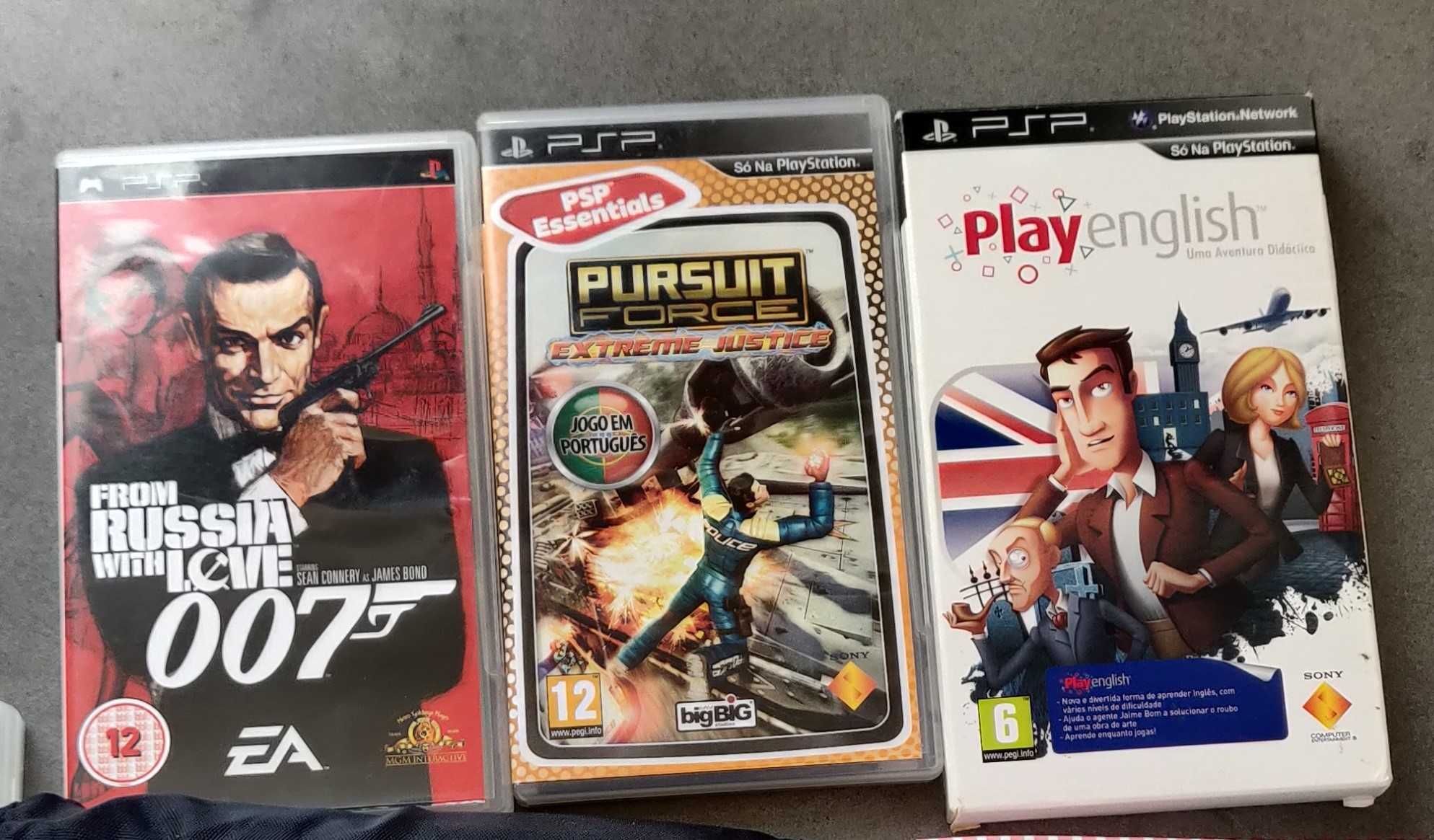 Varios Jogos PSP com Caixa