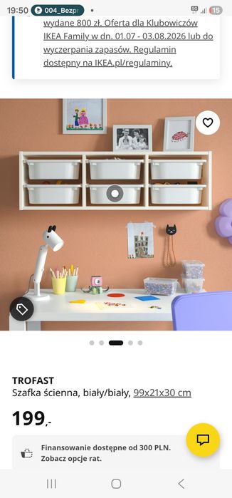 Trofast ikea czarny 2 szt