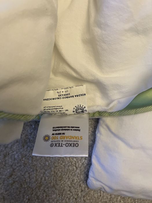 Komplet pościeli bambusowej „Bambo”  koldra + poduszka dla dzieci