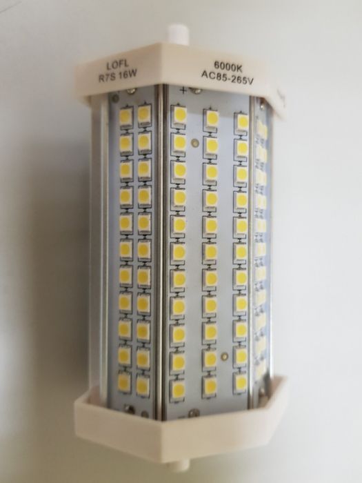 Lâmpada LED R7S 118mm 16W 1400 LM 6000K