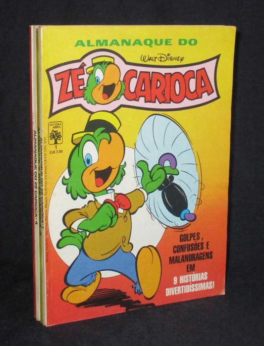Livros BD Almanaque do Zé Carioca Anos 80