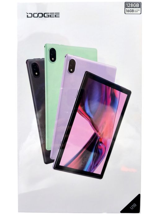 NA LEWARA tablet Doogee U10 128GB 16GB w kolorze Graphite Gray NOWY