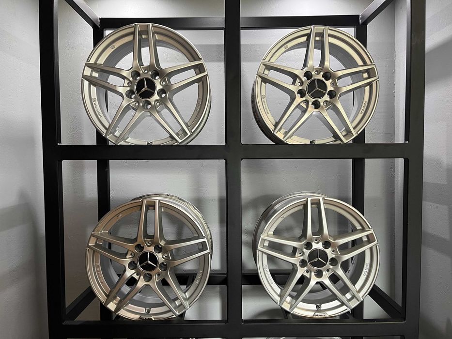 Felgi aluminiowe 6.5x16 cali 5x112 ET44 66.6 Mercedes Skoda VW #5241