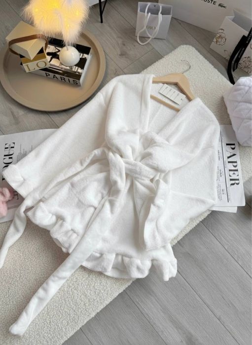 Халат плюшевий жіночий