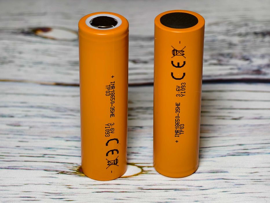 Акумулятори 18650 Tenpower INR18650 35HE 3500mAh 10A Li-ion