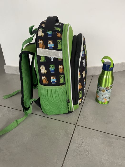 Tornister plecak Minecraft astra + bidon klasa 1-3