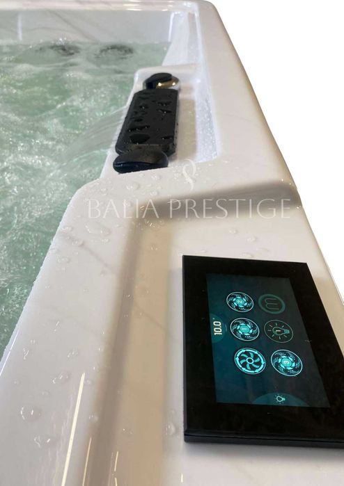 Balia ogrodowa akrylowa nowoczesna STEROWANA MODUŁEM WI-FI BALBOA