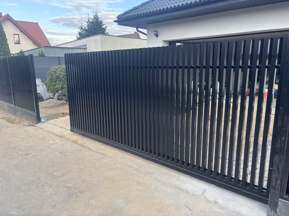 Bramy furtki ogrodzenia panelowe 2D/3D Palisadowe  Montaż Sprzedaż