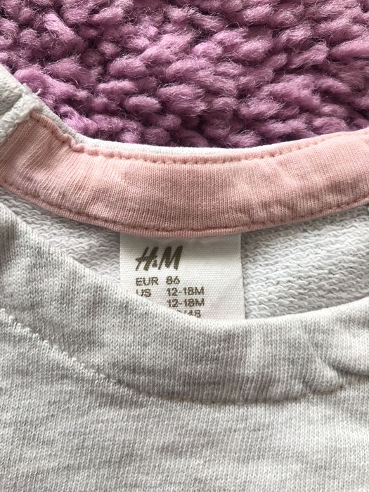 Bluza tunika H&M roz. 86