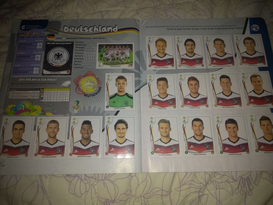 Album Panini - Mundial Brasil 2014