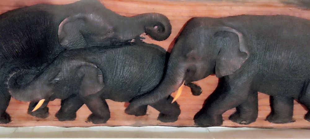 Estátuas artesanato Africano