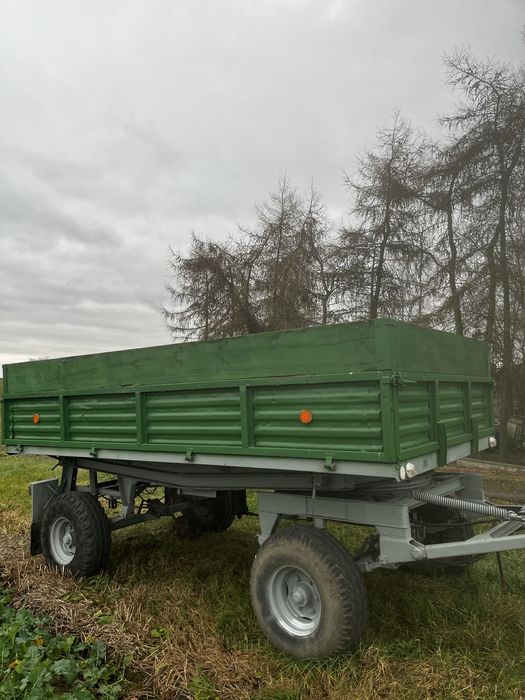 Przyczepa 4.5T, wywrotka, zarejestrowana