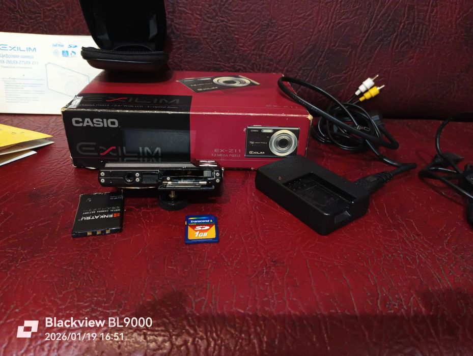 Фотоаппарат Casio Exilim EX Z11 BlackSlim Aluminum Винтажный Идеал