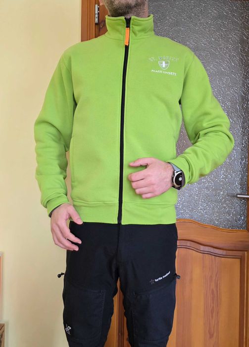 Флісова кофта, колір салатовий М