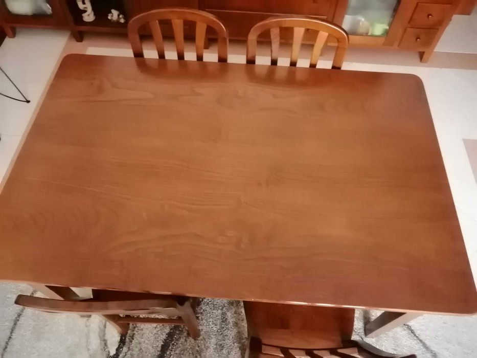 Solid chestnut wood table64550768520193123