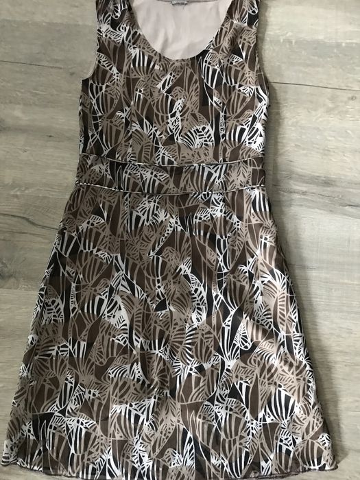 Sukienka letnia brązowa
