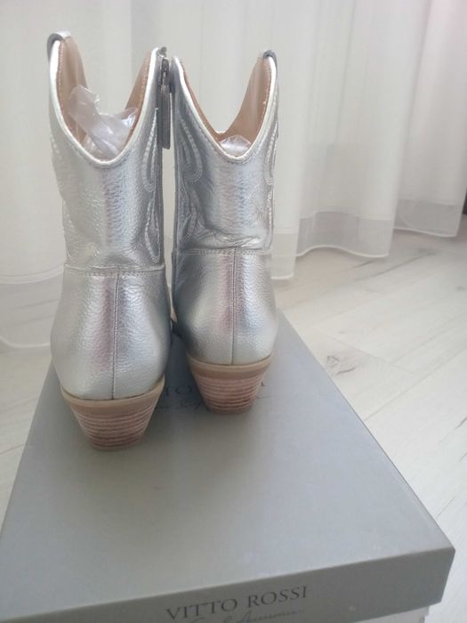 Чобітки козаки срібні