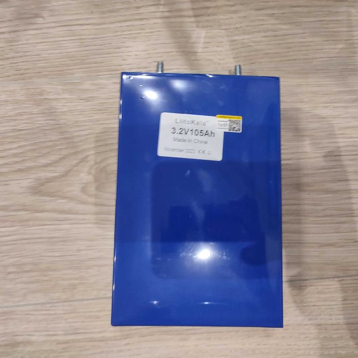 Железофосфатные аккумуляторы Liitokala 3,2 вольта 105А 4шт б/у