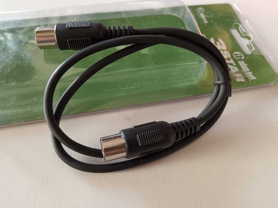 Adam Hall K3midi0075Blk Midi cable 0,75m
