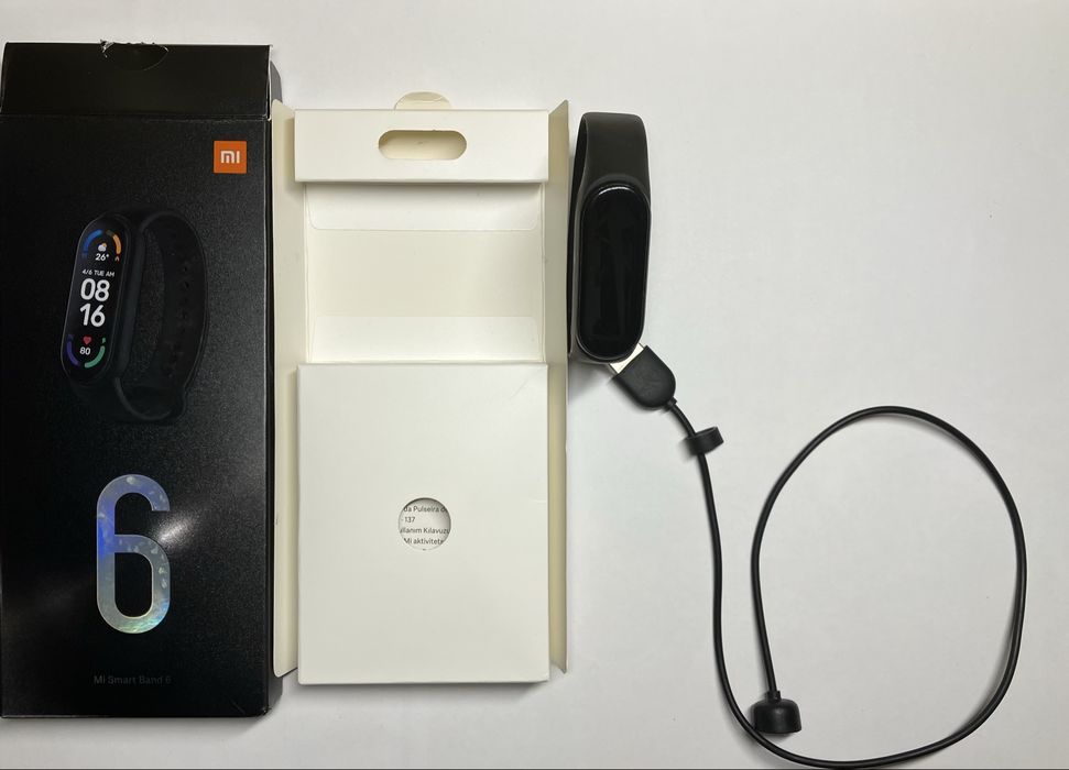 Xiaomi Mi Band 6 cały zestaw