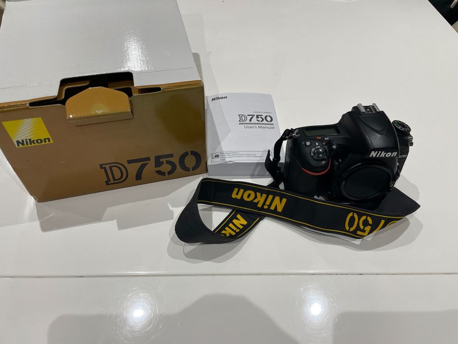Maquina fotografica Nikon D750 (Excelente Estado) - Poucos Disparos + 4 Meses de Garantia