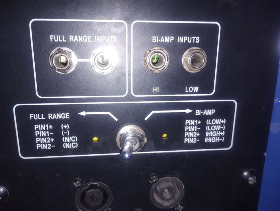 Акустические системы Колонки синего цвета редкие 15 дюймовые динамики