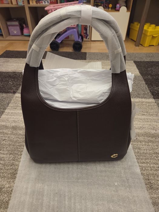 Nowa torba do ręki COACH Lana CM544 - brązowy