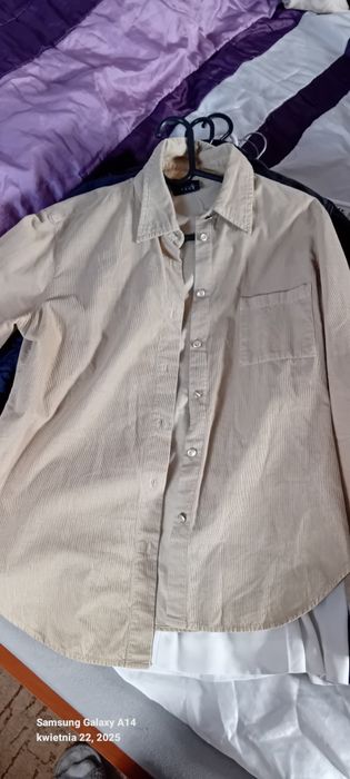 Komplet ciuchów Zara, 4F, Diverse. Żakiet, kurtka, spodnie, koszula