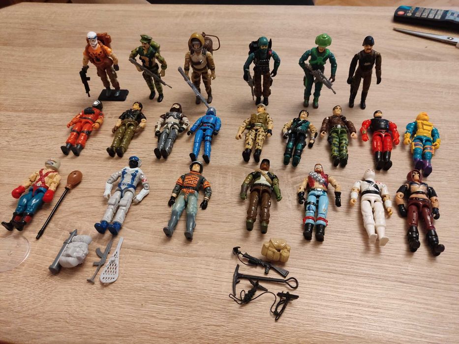 Figurki G. I. Joe GI Joe. Lata 80/90