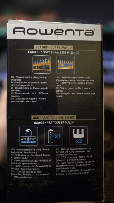 Триммер Rowenta Specialist Precision 8 в 1