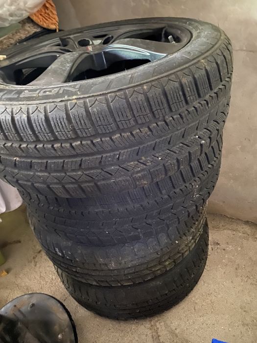 Jantes 17 e pneus usados apenas 1 vez