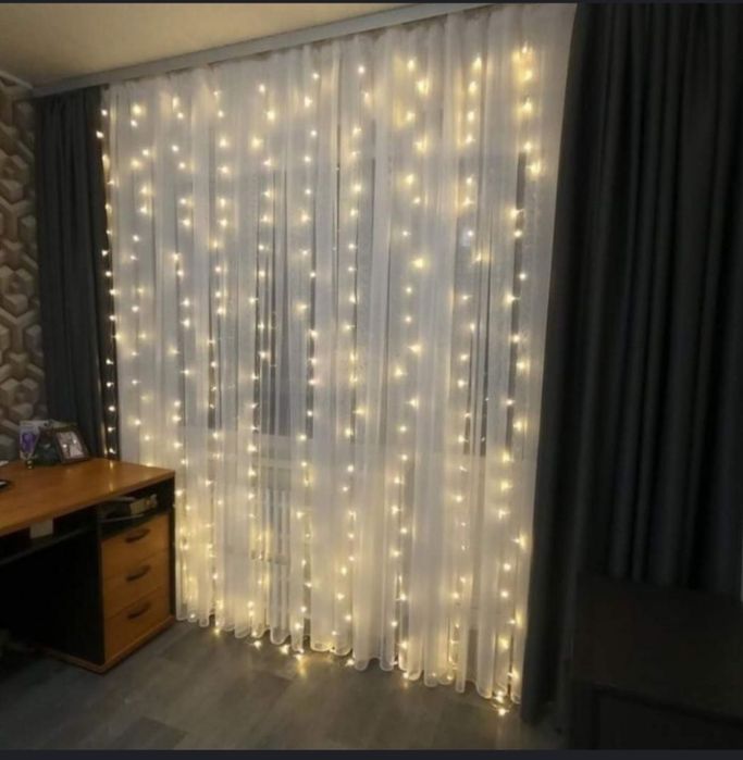 Світильник  Феерверк / Фонтан / Гірлянда штора