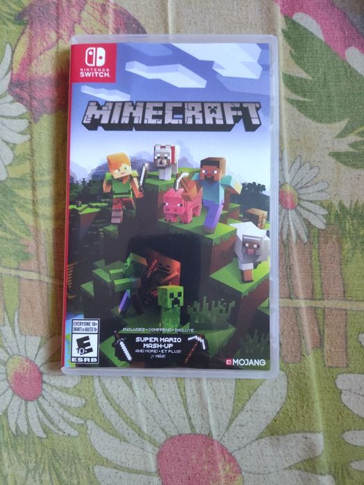 Nintendo switch lite та гра minecraft у подарунок