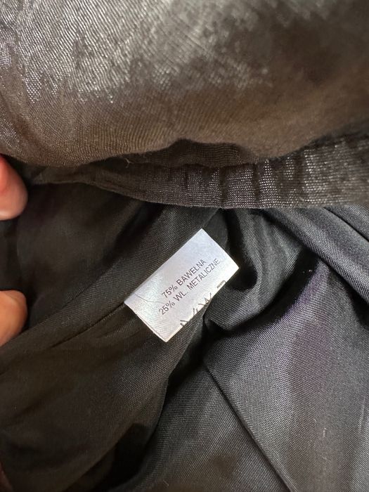 tiffi czarna elegancka długa wizytowa rozszerzana spódnica midi