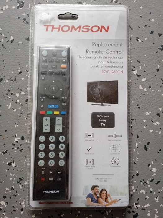 Pilot Thomson do Sony