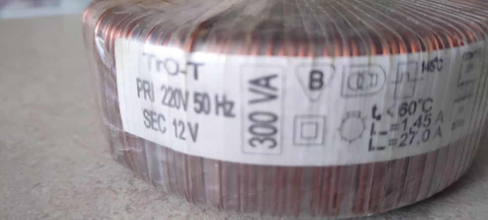 Transformator toroidalny 300W