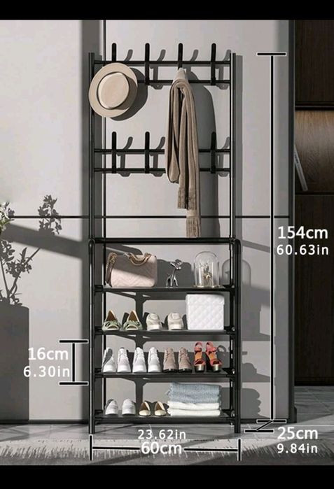 Suporte de armazenamento de sapatos aço inoxidável sapato minima