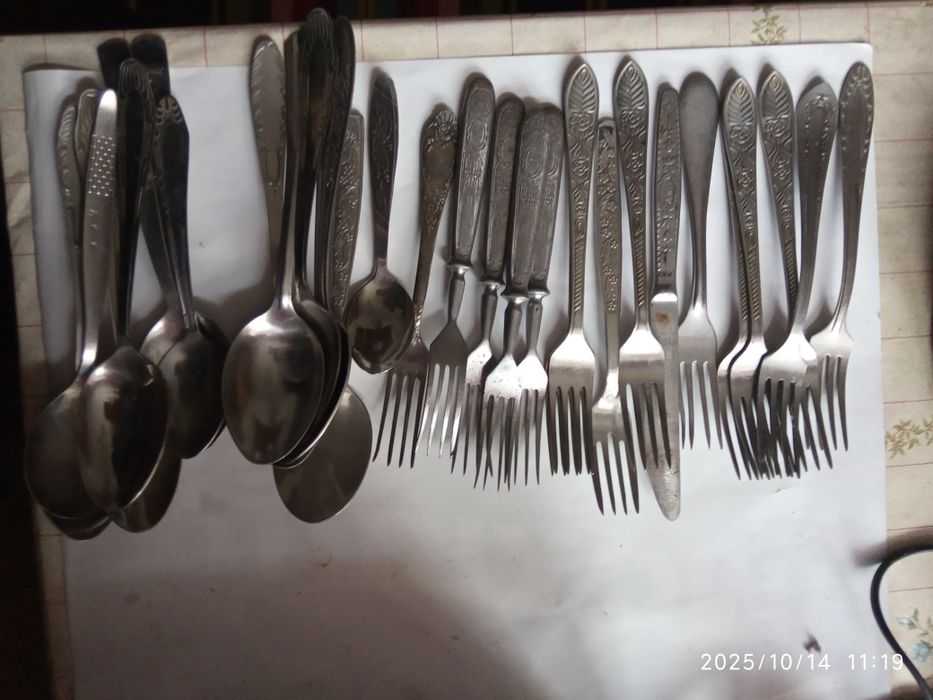 Ложки ,вилки нержавейка