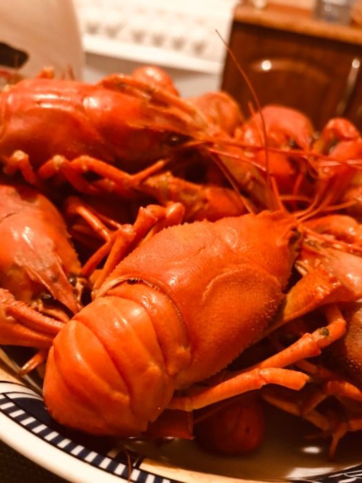 Раки вареные средние Упаковка 0.5кг