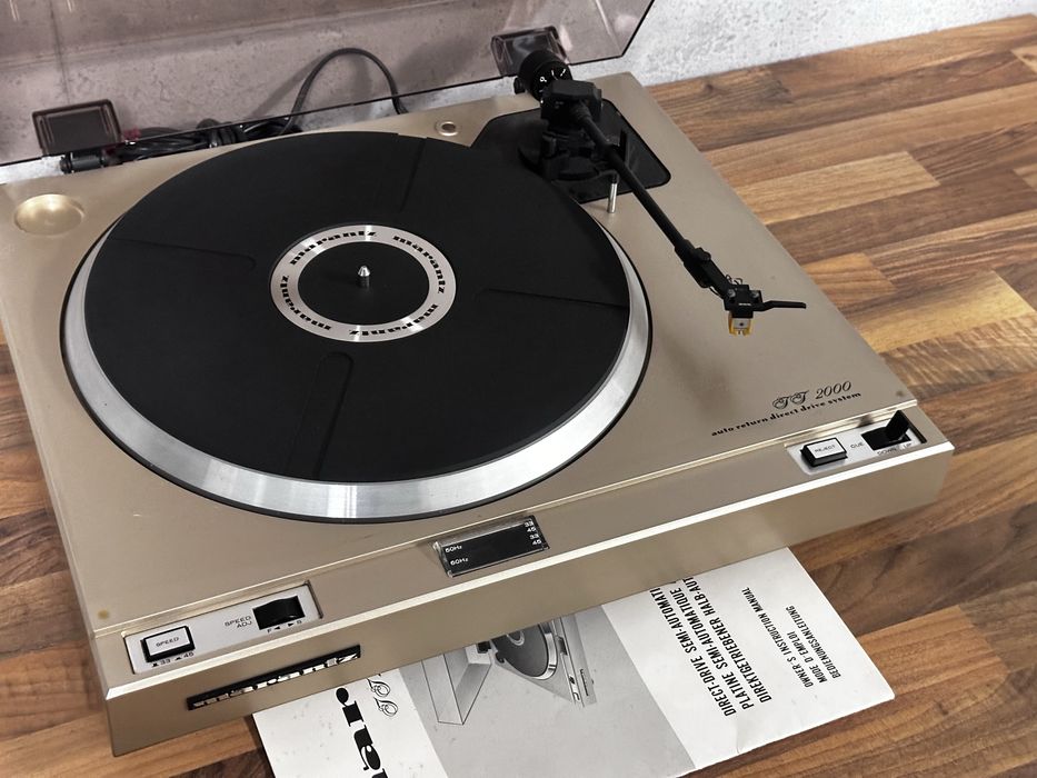 Gramofon Marantz TT 2000 gramofon vintage, instrukcja