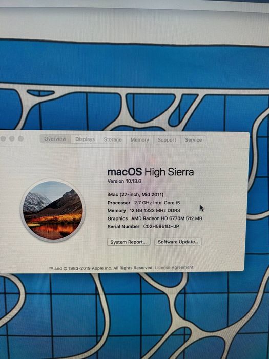 IMac 2011 року Аймак
