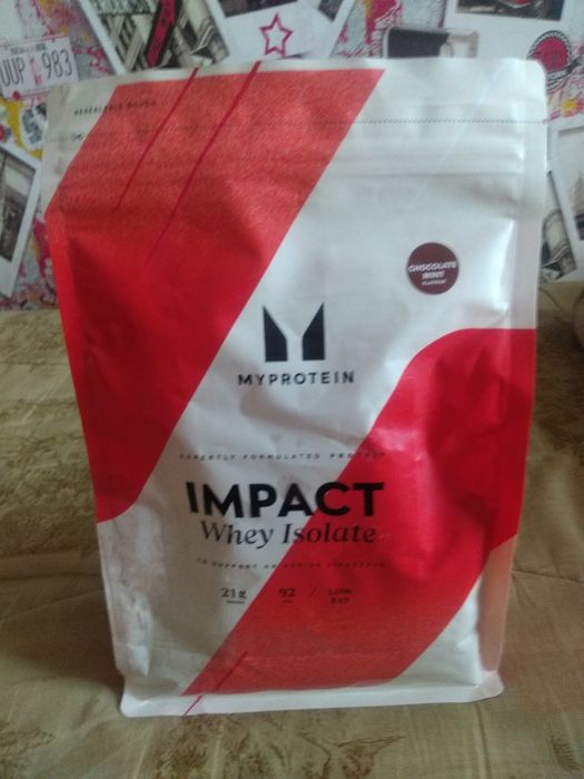 Продам Myprotein Impact Whey Isolate 1кг  Вкус chocolate