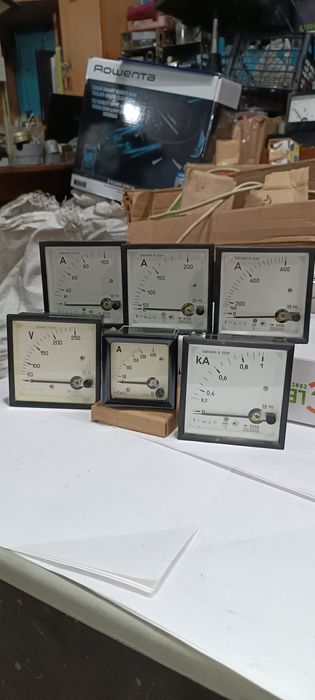 Амперметр  вольтметр  ваттметр частотомір міліамперметр  та інші
