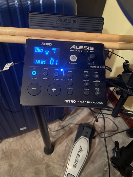 Bateria elétrica Alesis Bluetooth