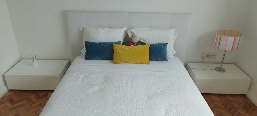 Cama Lacado Branco