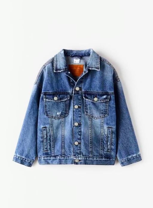 Оверсайз джинсовка (джинсова куртка) Zara 128-134
